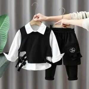 Boys' Stylish 3-Piece Outfit Set