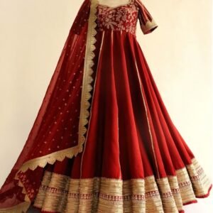 Designer Anarkali Gown with Dupatta