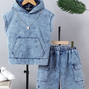 Boys' Denim Summer Co-ord Set