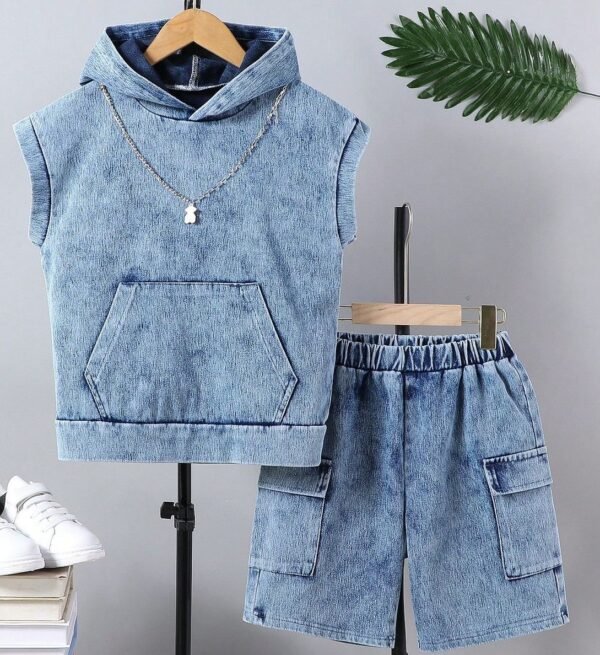 Boys' Denim Summer Co-ord Set